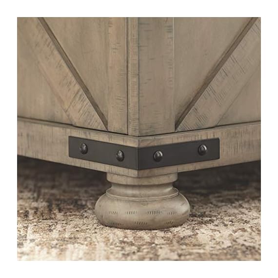 Signature Design by Ashley Aldwin Coffee Table with Lift Top, Gray LAVORIST