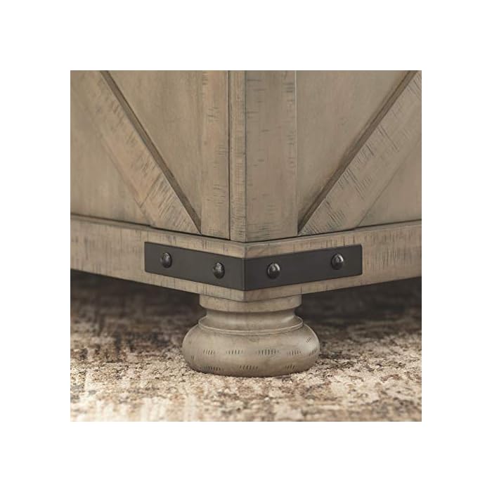 Signature Design by Ashley Aldwin Coffee Table with Lift Top, Gray