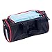 traderplus Bike Basket Bicycle Handlebar Bag Front Cycling Phone Storage Bag with Removable Shoulder Strap, 6 inch Transparent Pouch for Cruisers Mountain Road MTB Bike 3.5L