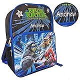 Personalized Licensed Ninja Turtles Character Backpack - 16 Inch