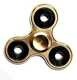 Tri-Spinner Fidget Toy, EDC Focus Toy Fidget Spinner Relieves ADHD Anxiety Stress Reducer for Kids & Adults, Premium Metal Spinner Fidget High Speed
