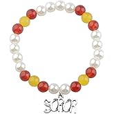 CENWA Yellow & Red Sorority Bracelets Teacher Sorority Soror Sister Bracelet