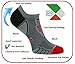 Eurosock, Running Socks, Ultra Light Weight, Lightly Padded Creates High Performance Protection, Moisture Control - 6809