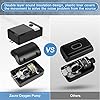 Zacro Aquarium Air Pump - Ultra Silent Oxygen Pump with Dual Outlet Adjustable Air Valve, Air Volume 2 * 5 L/min 6 W, Up…