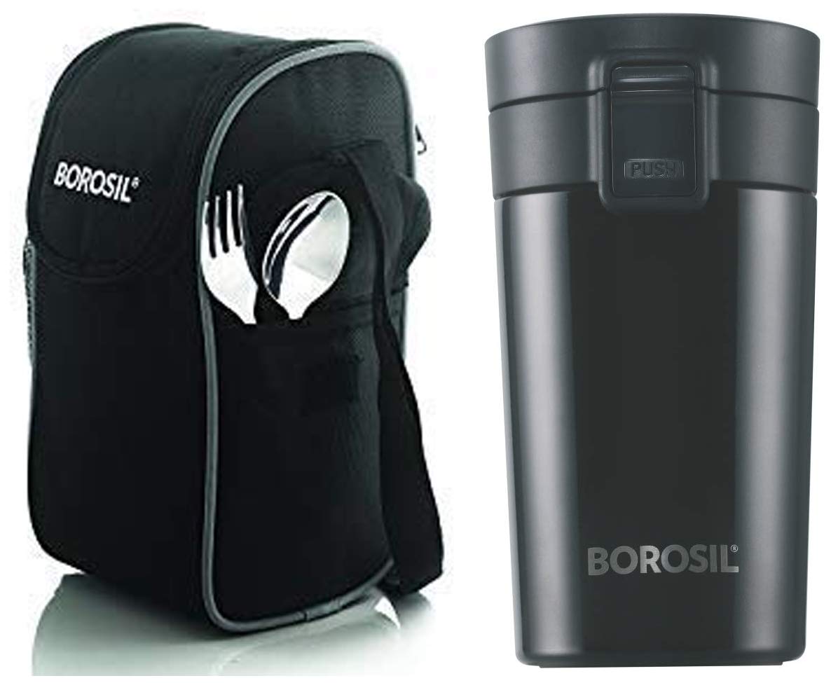 borosil hydra hot & fresh lunch box