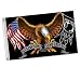Hot Leathers POW MIA All Gave Some Some Gave All Eagle Polyester 3 x 5 Foot Flag primary