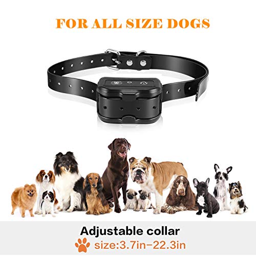 image for JIALANJIUYU Dog Training Collar,Rechargeable Shock Collar for Dogs, E-
