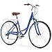 sixthreezero Body Ease Women’s 7-Speed Comfort Road Bicycle, Navy Blue 26″ Wheels/ 17″ Framethumb 1