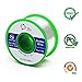 YOUSHARES Soldering Wire 0.8mm, Lead Free Solder Wire with Rosin Core for Most Electrical Repair Soldering Purpose, Sn99%-Ag0.3%-Cu0.7%, flux 2.0%