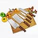 TUO Chef Knife, 8 inch Sharp Kitchen Knife with Pakkawood Handle, High Carbon Steel, Professional for Chopping & Dicing, Gift Box - Fiery Phoenix Series