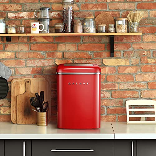 Galanz Portable Countertop Electric Ice Maker Machine, 26 lbs in 24