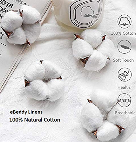 image for eBeddy Linens 800 Thread Count Ultra Silky Soft Egyptian Cotton King/C