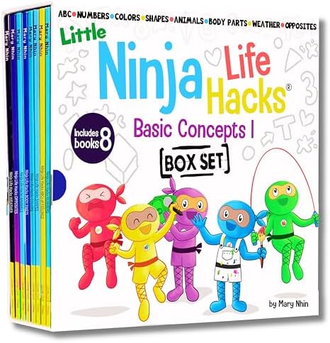 Amazon.com: Ninja Life Hacks COLORS: Perfect Children's Board Book