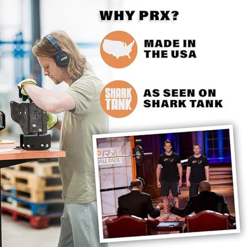 PRx Performance Wall-Mounted Barbell Rack Space-Efficient