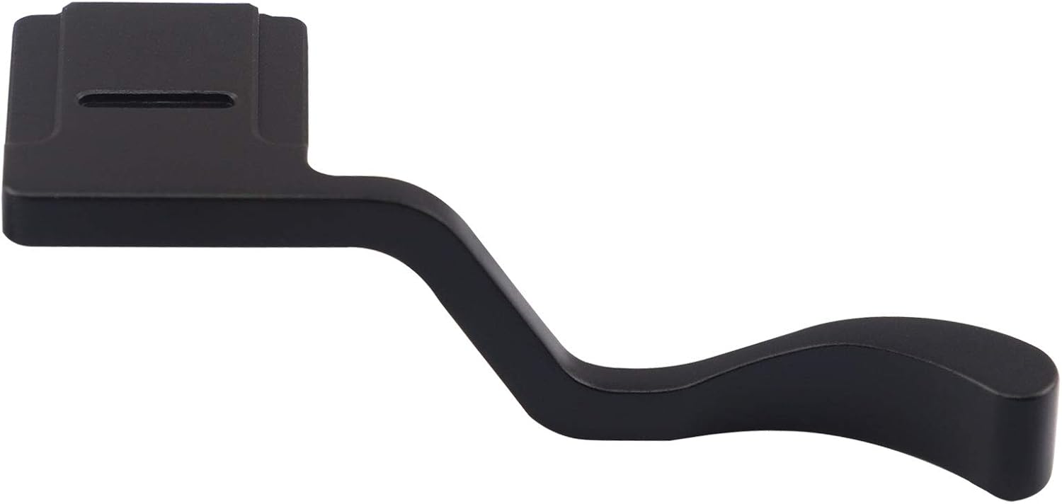 Haoge XS10B Thumb Up Rest for Fujifilm XS20 Fuji Fujinon XS10,Fuji XS-20,XS10,XS-10,Camera Metal Hot Shoe Hand Grip Accessories Black - Image 3