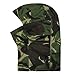 WTACTFUL Camouflage Balaclava Face Mask Hood Ninja Outdoor Cycling Motorcycle Hunting Hiking Tactical Airsoft Paintball Gear Wind Dust Sun UV Breathable Full Face Mask SP-06