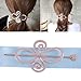 Bluelans Crystal Rhinestone Hair Pins Clips Decorative Wedding Hair Accessories