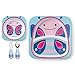 Skip Hop Baby Plate and Bowl Set, Melamine, Butterfly