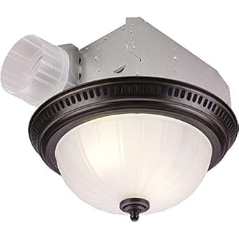 Broan 754RBNT Decorative Ventilation Fan and Light, 70 CFM ...