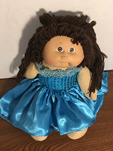 Fits 16" 17" 18" Cabbage Patch Kids Doll Clothes Blue Fairy Gown Princess Party High Low Dress NO DOLL