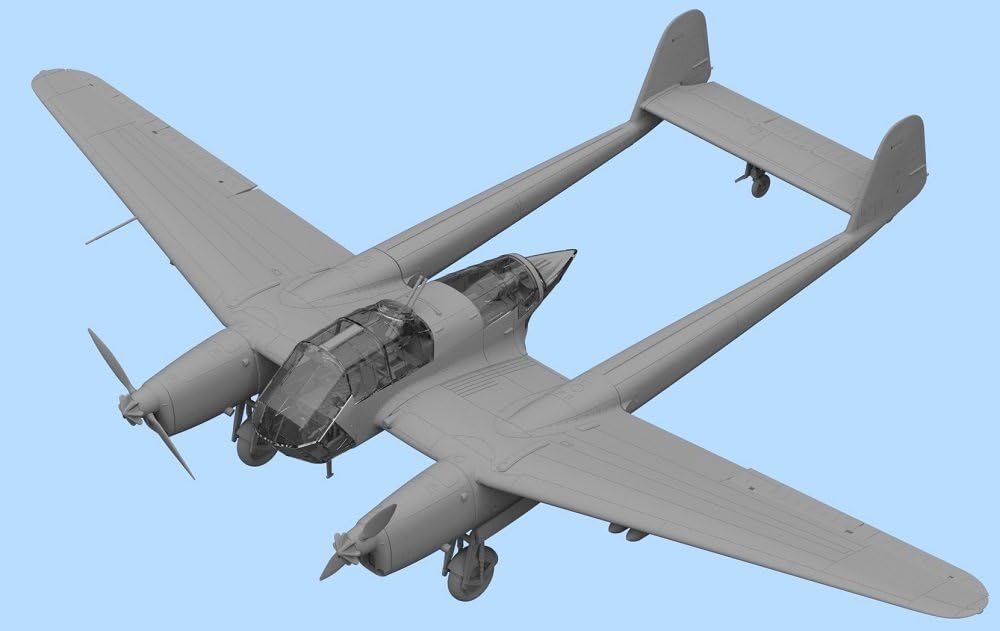 ICM 1:72 - FW 189A-2, WWII German Reconnaissance Plane, Fw189a-2 - Image 3