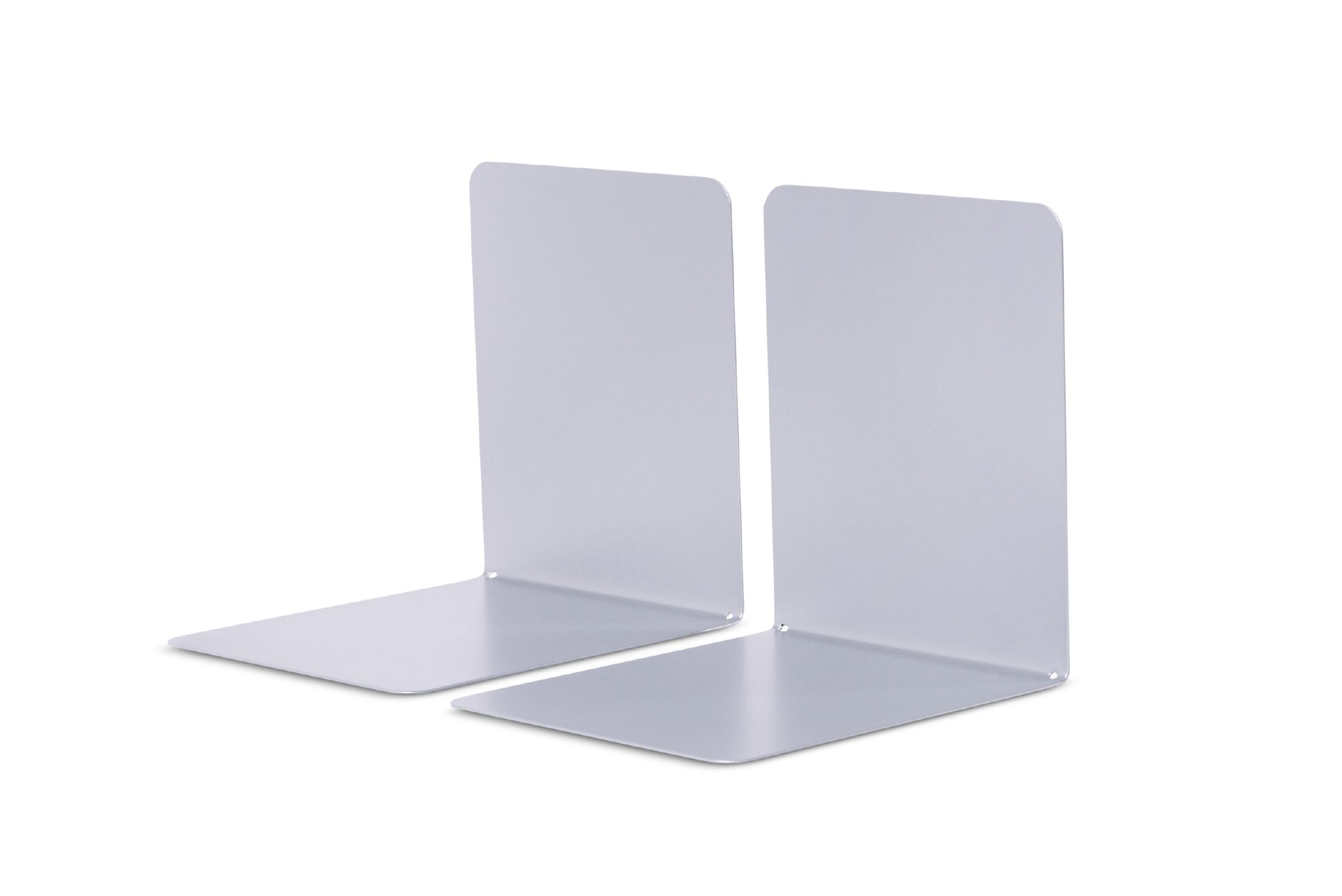 Maul Premium Metal Bookends, 120 x 140 x 140 mm, 1 Pair — image 1