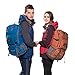 MOUNTAINTOP 40L Outdoor Backpacks with Rain Cover for Hiking Camping for Women Men