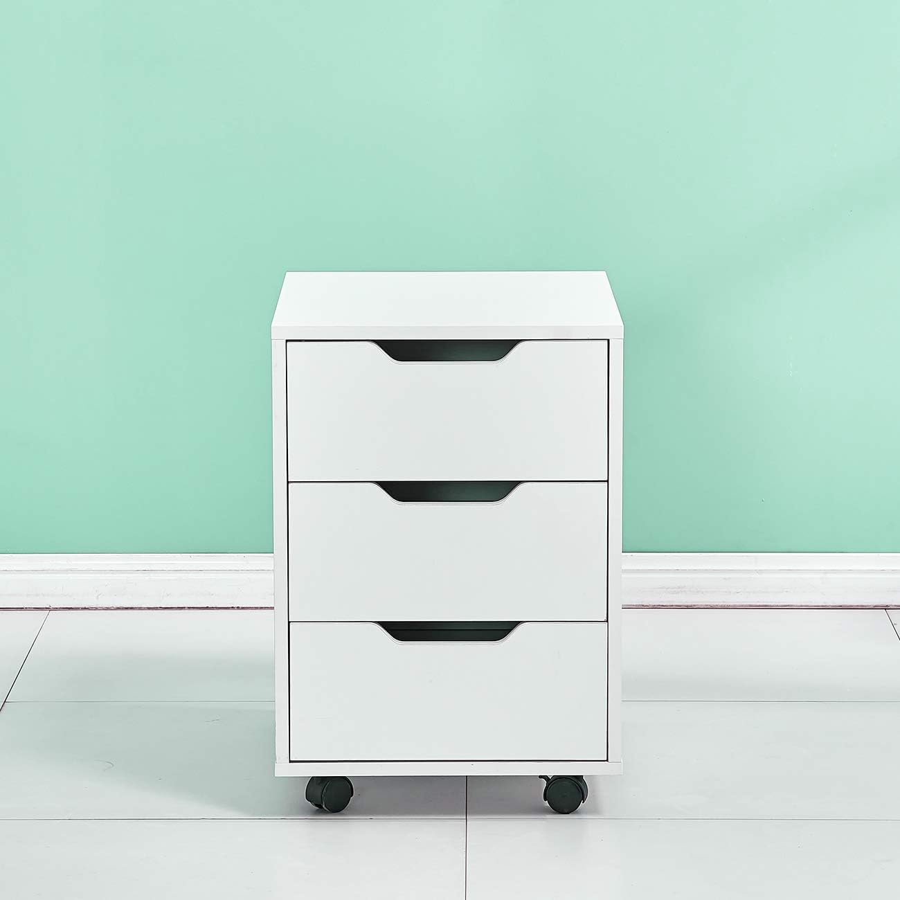 Home Office Furniture Cabinets Racks Shelves Ansley Hosho White Small Filing Cabinet Under Table Mobile File Cabinet Heavy Duty 3 Drawer Desk Padestal Desks Side For Home Office Documents Cabinets Racks Shelves