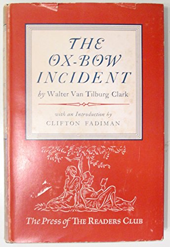 The Oxbow Incident Special Readers Club Edition 1942