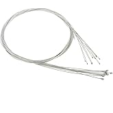Stainless Steel Bike Brake & Shift Derailleur Cable Set - 10pcs, 2m for Road Bicycle