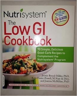 nutrisystem the low gi cookbook