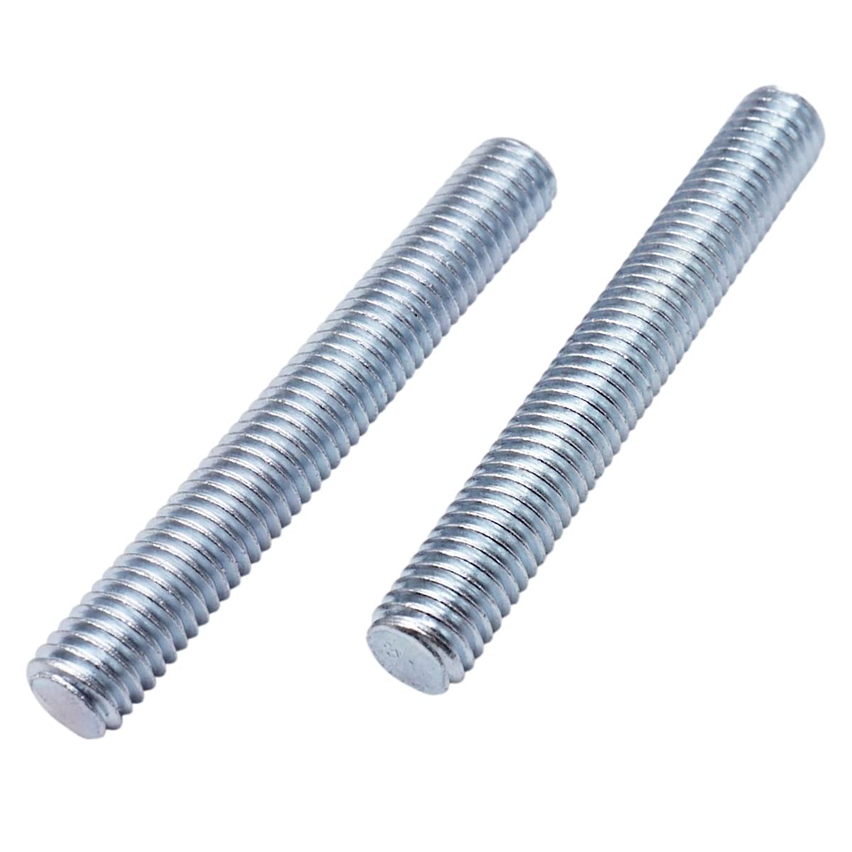 (Pack of 10 pcs) Zinc Plated Fully Threaded M8 x 60 mm Rods, Metric Studding Rod Bar, Stud DIN 796-1 Standard, Screwed Rod (10, M8 x 60 mm)