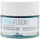 Instytutum HydraFusion 4D HA Water Burst Anti-Aging Face Cream &ndash; Deep Hydration with Hyaluronic Acid, Peptides, Papaya Enzymes, Squalane &amp; Vitamin E &ndash; Plumping, Smoothing, Radiance Boost &ndash; 1.7 oz