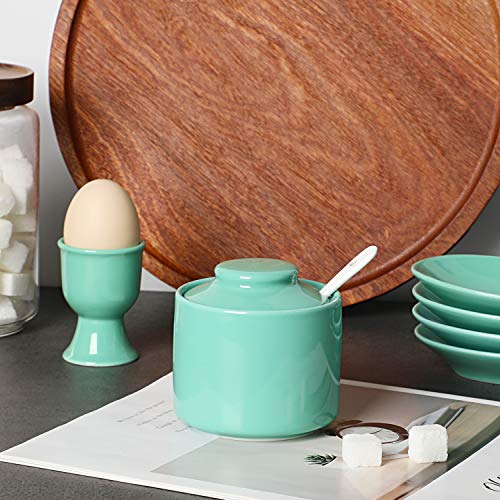 3 ONTUBE+Ceramic+Porcelain+Seasoning+Turquoise