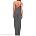 Exlura Women Casual Boho strappy Polk Dot Maxi Dress