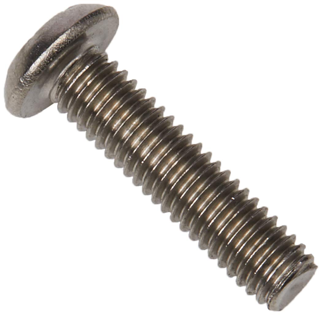 Duratool TPTB312 Stainless Steel Button Head Tamperproof Torx Machine Screw, M3 x 12mm, Pack of 100