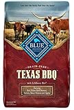 Blue Buffalo Blue Texas BBQ Natural Adult Dry Dog Food with USA Beef (1 Count), 22 lb