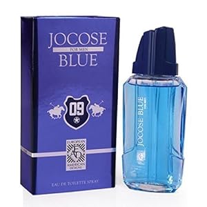 European American Designs – Jocose Blue for Men – eau de toilette spray 2.5 fl oz