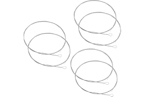 ibasenice 6pcs Dulcimer String Replacement Steel Dulcimer Parts for Instrument Strings Reusable Accessories