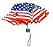 Patriotic Umbrella Holder Assembly J215 Sun and Rain Protection for many scooters, power chairs, walkers & wheelchairs