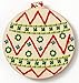 Bucilla Handmade Wood Stitchable Kit, 3 by 3-Inch, Shapes (Set of 8)