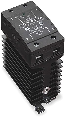 CRYDOM CMRD4865 SSR, DIN RAIL MOUNT, SPST-NO, 530VAC, 32VDC, 65A