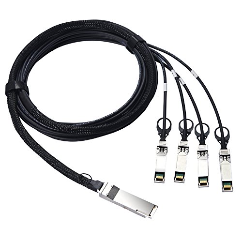 Macroreer for Arista CAB-Q-S-5M 40Gb/s QSFP+ to 4SFP+ Copper Breakout Cable 5-meter Passive