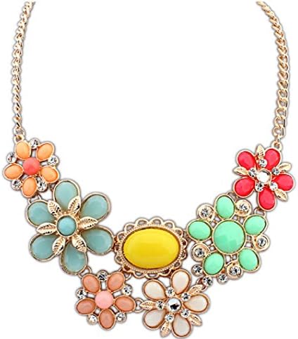 Sharefashion the New Bohemian Beach Party Necklace (Colorful)