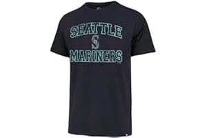 47 MLB Men's Union Arch Franklin Team Color Primary Logo Word Mark Short Sleeve T-Shirt