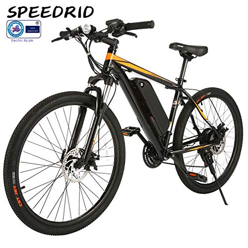 Speedrid 26/27.5 Electric Bike, Aluminum Alloy ebike with Removable 36V 7.8 Ah 10.4Ah Lithium-ion Ba Speedrid 26/27.5 Electric Bike, Aluminum Alloy ebike with Removable 36V 7.8 Ah 10.4Ah Lithium-ion Ba