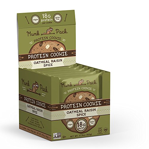 Munk Pack - Oatmeal Raisin Spice - Protein Cookie - 6 Pack