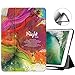 MTAOTAO iPad 9.7 2018 2017 Case 9.7-inch iPad 6th 5th Gen Case A1893 A1954 A1822 A1823,Trifold Stand TPU Back Smart Cover for Apple iPad Air 2/iPad Air 1 A1474/A1475/A1476/A1566/1567 -Left Right Brain