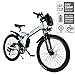 emdaot 26” Power Plus Electric Mountain Bike 21 Speed 36V 8A Lithium Battery Electric Bicycle for Adultthumb 1