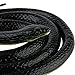 Elongdi Realistic Snake, Realistic Rubber Snake Toy, Black Mamba Fake Snake Animal Fake Toy for Scary Trick or Joke, 52 Inches